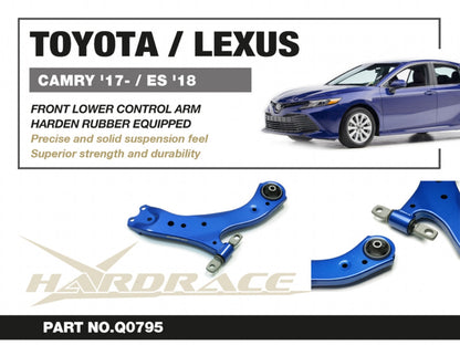 Hardrace Hardened Rubber Front Lower Control Arm Toyota Camry 2017+/Lexus ES 18 2017+