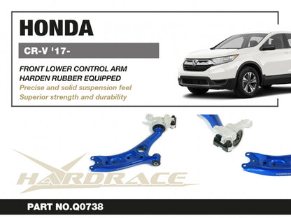 Hardrace Hardened Rubber Front Lower Control Arm Honda CR-V 5th 2017-2022