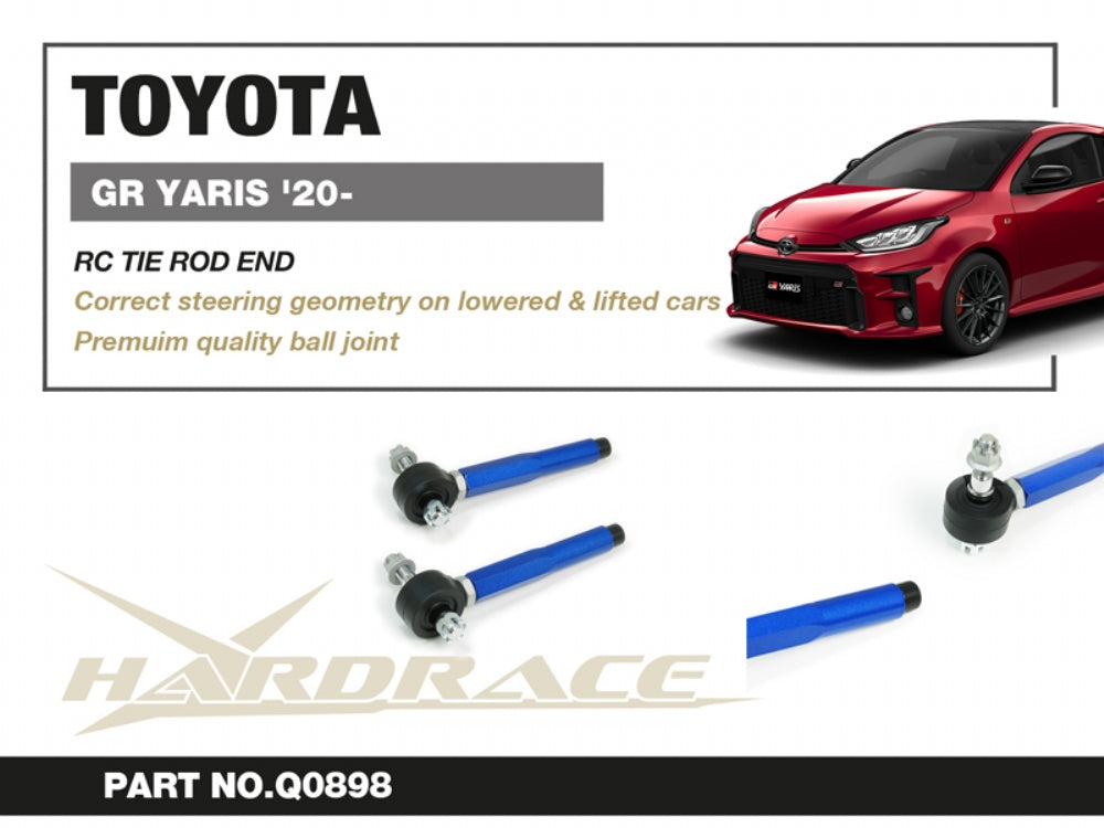 Hardrace Pillow Ball RC Tie Rod End Toyota Gr Yaris 20 / Adjustable