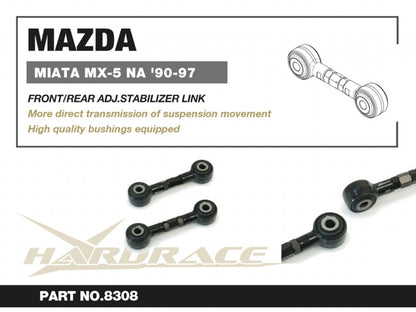 Hardrace Hardened Rubber Front Mazda Miata / MX5 NA 90-97