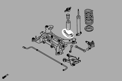 Hardrace Hardened Rubber Rear Camber Kit Ford Mondeo MK5 2014-2022