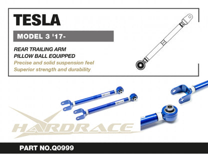Hardrace Pillow Ball Rear Trailing Arm Tesla Model 3 2017+/Tesla Model Y 2020+