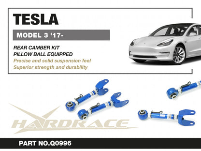 Hardrace Pillow Ball Rear Camber Kit Tesla Model 3 2017+/Tesla Model Y 2020+