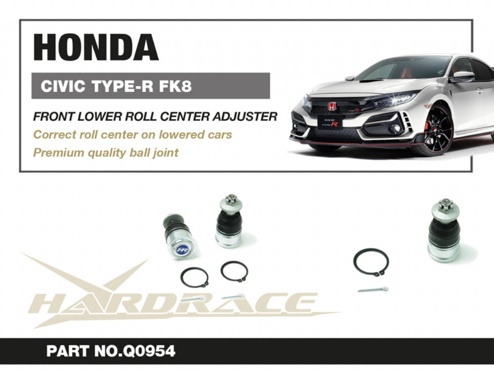 Hardrace Front Roll Center Adjuster +5mm Honda Civic 2017+ FK8 Type-R 2017+