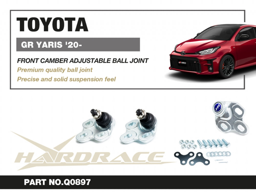 Hardrace Front Lower Ball Adjustable Joint Toyota GR Yaris 20