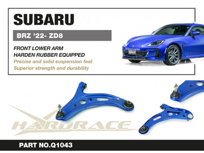 Hardrace Hardened Rubber Front Lower Arm Subaru BRZ ZD8 2021+