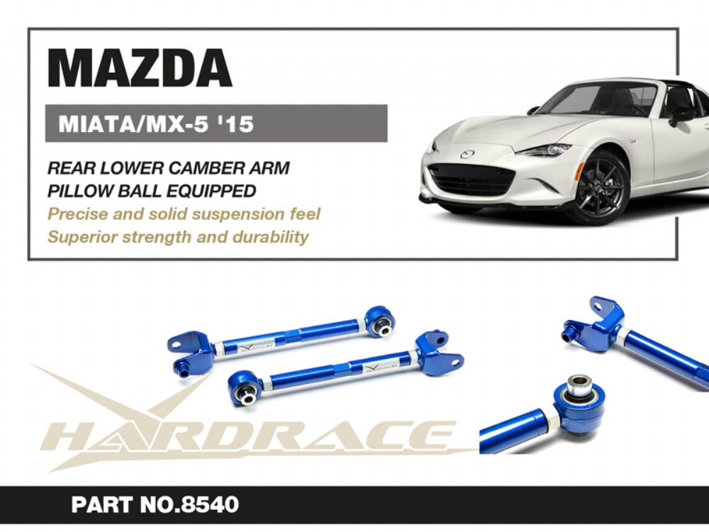 Hardrace Pillow Ball Rear Lower Camber Arm Miata / Mx-5 15