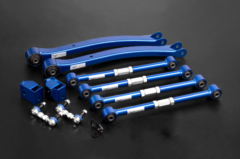 Hardrace Hardened Rubber Rear Adjustable Arms 10-Piece Impreza WRX GC-GG/Legacy BD 1993-2006