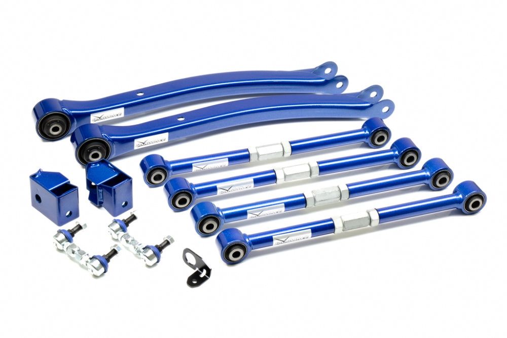 Hardrace Hardened Rubber Rear Adjustable Arms 10-Piece Impreza WRX GC-GG/Legacy BD 1993-2006
