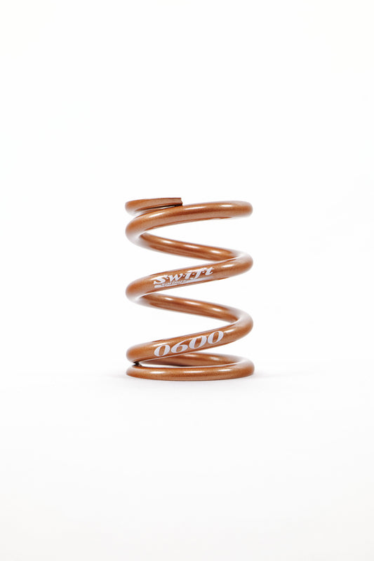 Swift Round Wire Bump Spring - 3" Length | 1.63" ID | 600lbs/inch