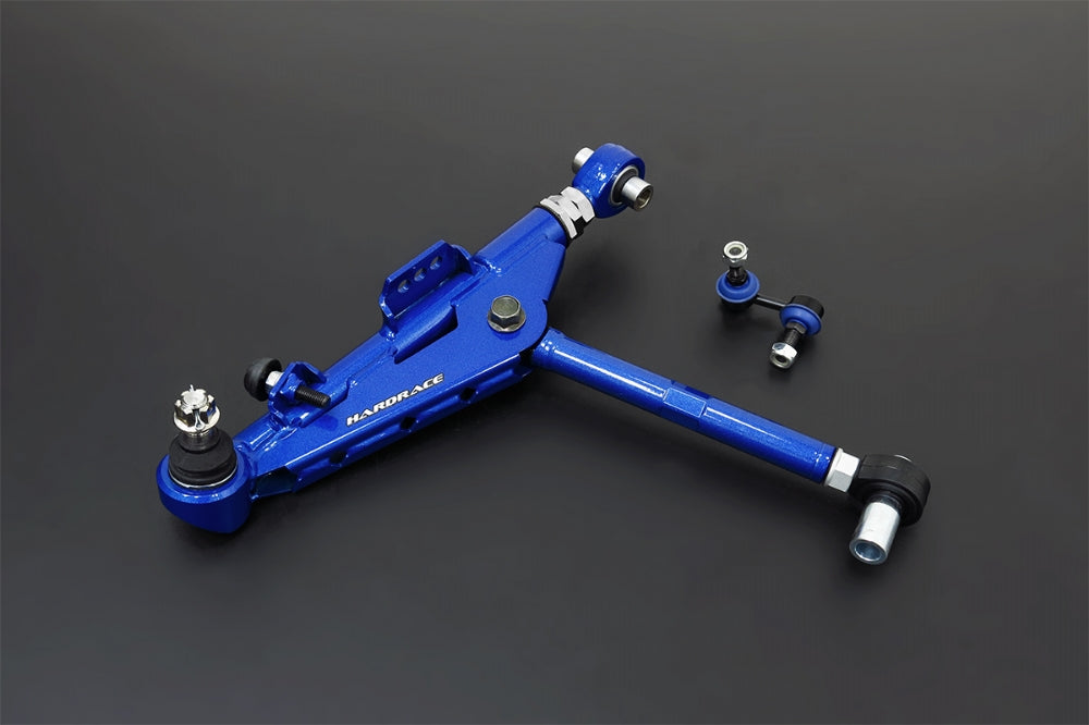 Hardrace Pillow Ball Front Adjustable Lower Control Arm+stab. Link 25mm Nissan 240SX/Silvia 5th S13