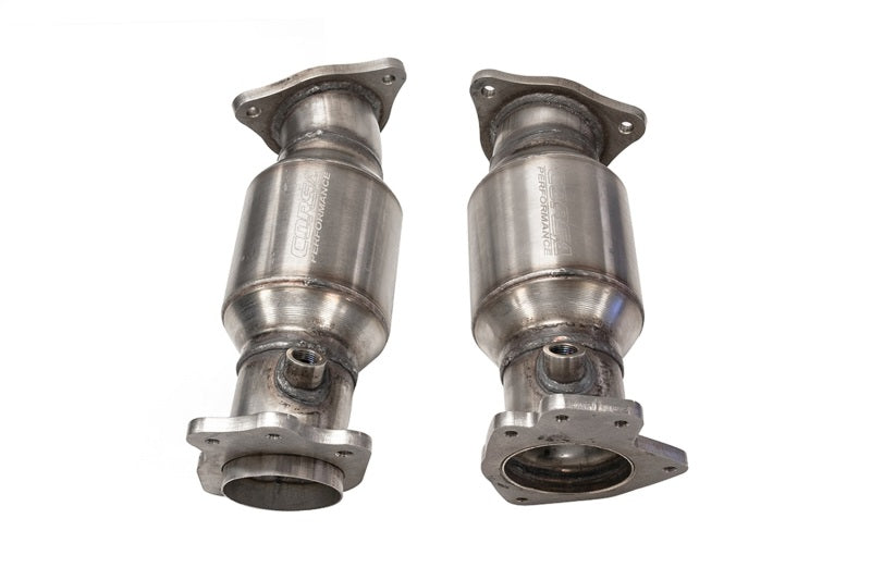 CORSA 20-21 Corvette High Flow 300 Cell Cat Pipes | Corvette (16234)