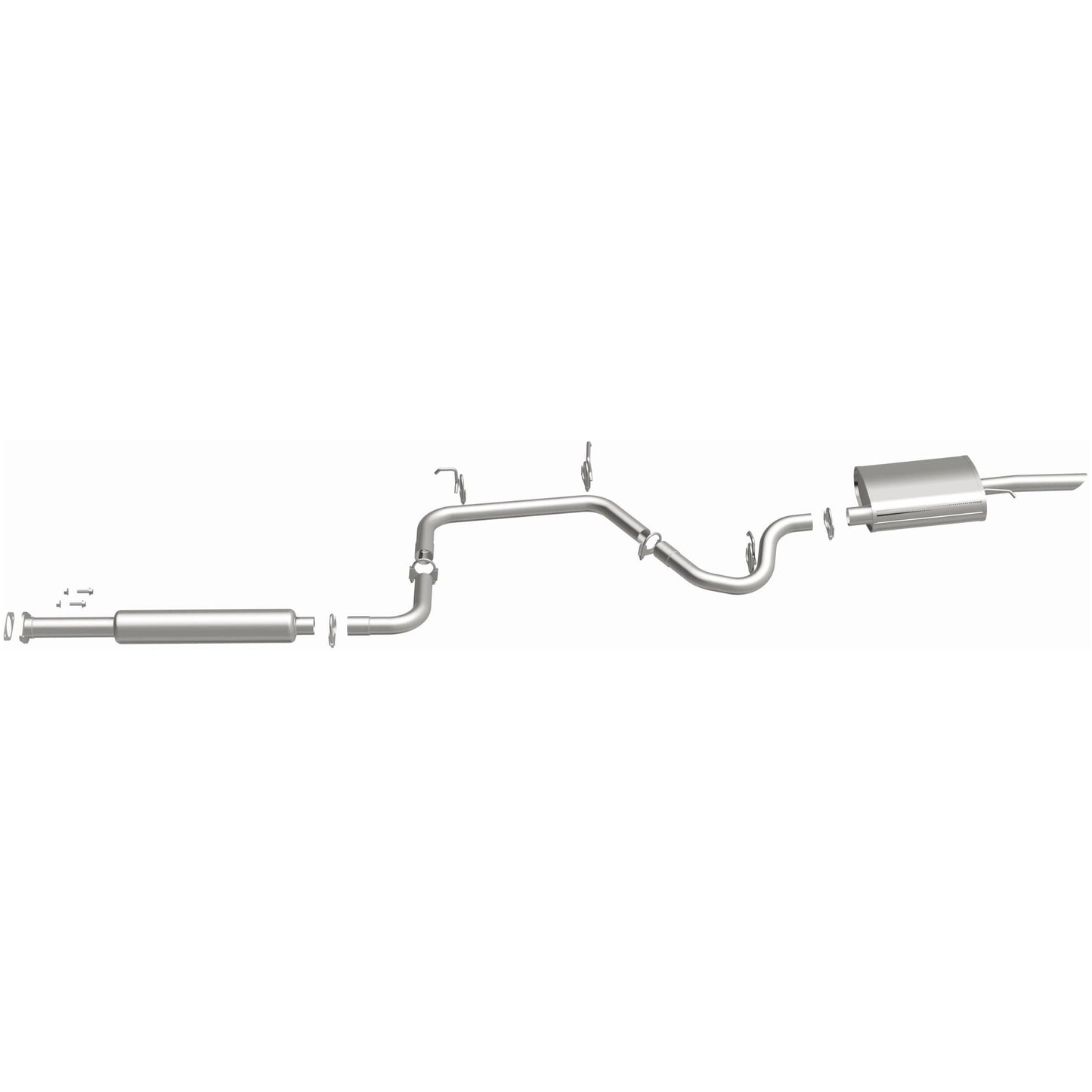 BRExhaust Direct-Fit Replacement Exhaust System 106-0199