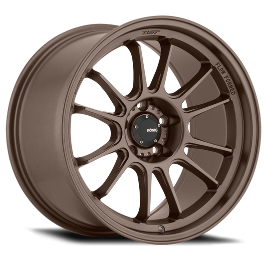 Konig Hypergram Race Bronze | 17x10" +43mm | 4x100mm Wheel