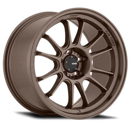 (set of 4) Konig Hypergram Race Bronze | 17x10" +43mm | 4x100mm Wheels