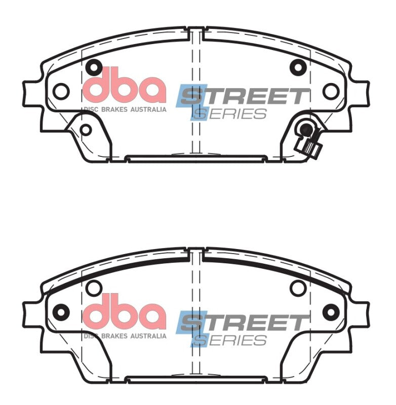 DBA Front Street Series Brake Pads | Mazda 3 (14-16) (DB2330SS)