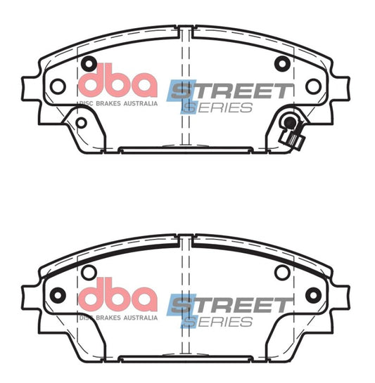 DBA Front Street Series Brake Pads | Mazda 3 (14-16) (DB2330SS)