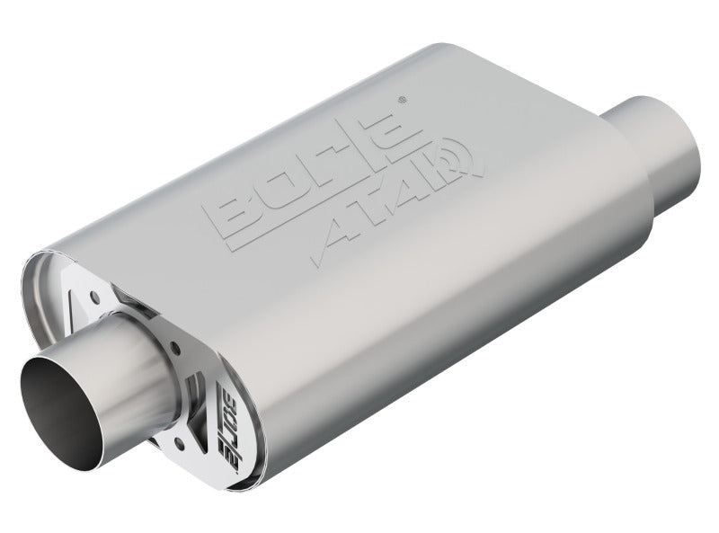 Borla CrateMuffler SBC 3in Offset/Center Oval | SBC 350/383 (400844)