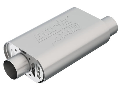 Borla CrateMuffler SBC 3in Offset/Center Oval | SBC 350/383 (400844)