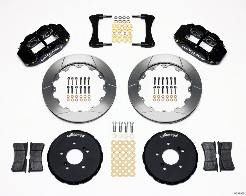 Wilwood Narrow Superlite 6R Front Hat Kit 12.88in | Honda S2000 (140-10309)