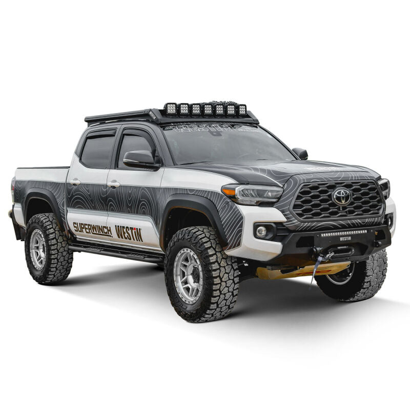 Westin 42-14205 Rock Slider Textured Black For Toyota Tacoma 05-23