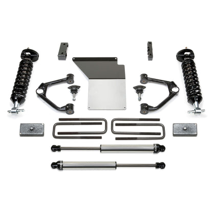 Fabtech 3.5" Budget UCA System w/ DL 2.5 Coilovers & Rear DL Shocks | GM C/K1500 Pickup (14-18) (K1070DL)