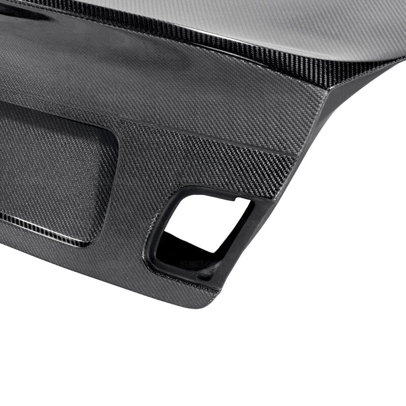 Seibon CSL Carbon Fiber Trunk Lid | BMW 3 Series 2DR E46 (99-04) (TL9904BMWE462D-C)