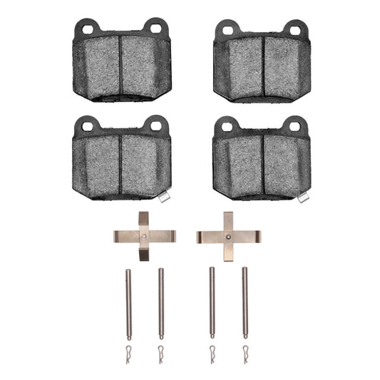 DFC Low Metallic Rear Brake Pads | Infiniti G35/BRZ/86/WRX (00-26) (1551-0961-01)