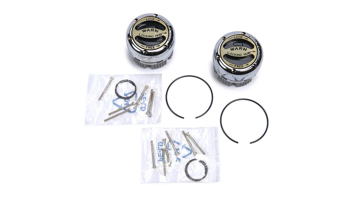 WARN 20990 4WD Premium Manual Locking Hubs Dana 44 Spicer Front Axle 1/2 3/4 Ton