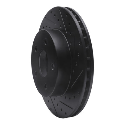 DFC D&S Black Brake Rotor (FRONT RIGHT): Jeep Grand Cherokee (99-04)
