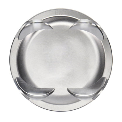 JE Pistons - Set of 4 Mitsubishi 4B11T 88.0mm Bore -8.2 Dish Asymmetrical FSR Pistons - Set of 4