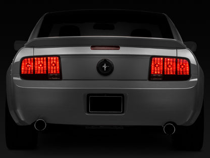 Raxiom 05-09 Ford Mustang Smoked Tail Lights Blk Housing (49066)