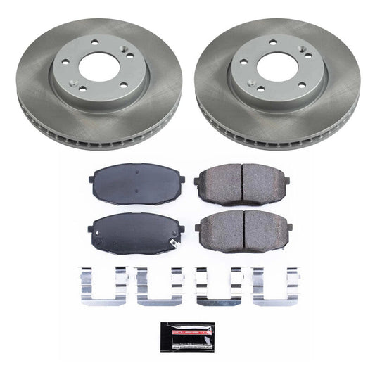 PowerStop Rotor Kit | 2010–2013 Kia Forte Koup (SC5911)