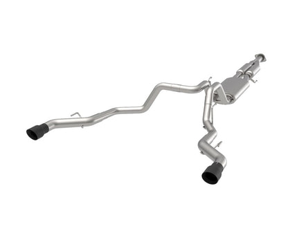Kooks 3in Dual Cat-Back Rear Exit Exhaust | Ford F150 (15-20) 2.7/3.5/5.0L w/ Black Tips (13604220)