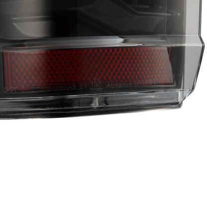 AlphaRex 21-23 Ford F150 LUXX-Series LED Tail Lights Alpha-Black