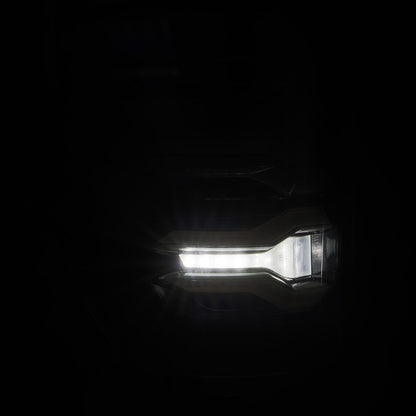 AlphaRex 21-23 Ford F150 LUXX-Series LED Tail Lights Alpha-Black