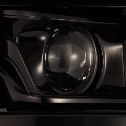 AlphaRex 21-23 Ford F150 PRO-Series Halogen Projector Headlights Alpha-Black
