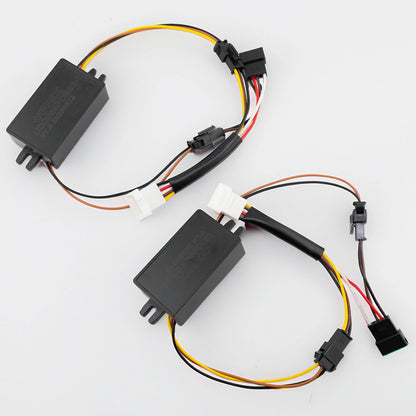 AlphaRex 21-23 Ford F150 (with BLIS) AlphaRex LUXX-Series Tail lights Converters for Stock Tail Lights with Amber Turn Signal