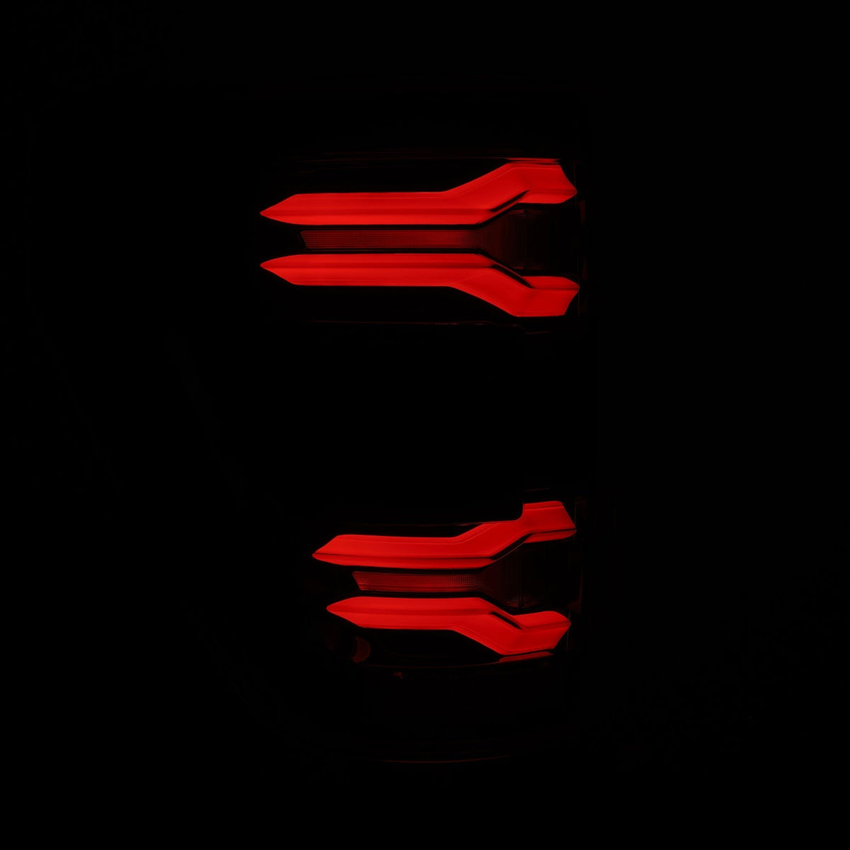 AlphaRex LUXX LED Taillights | Ford F-150 21-26 (653060) (Black w/ BLIS)