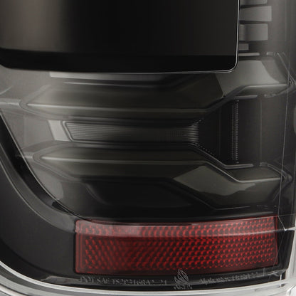 AlphaRex LUXX LED Taillights | Ford F-150 21-26 (653060) (Black w/ BLIS)