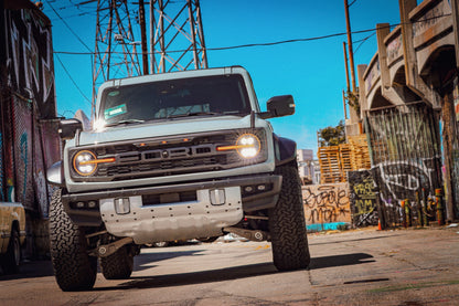 AlphaRex 21-25 Ford Bronco / 22-25 Bronco Raptor NOVA-Series LED Projector Headlights Black