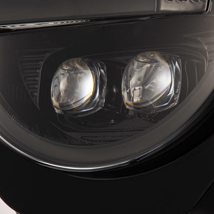 AlphaRex 21-25 Ford Bronco / 22-25 Ford Bronco Raptor NOVA-Series LED Projector Headlights Alpha-black
