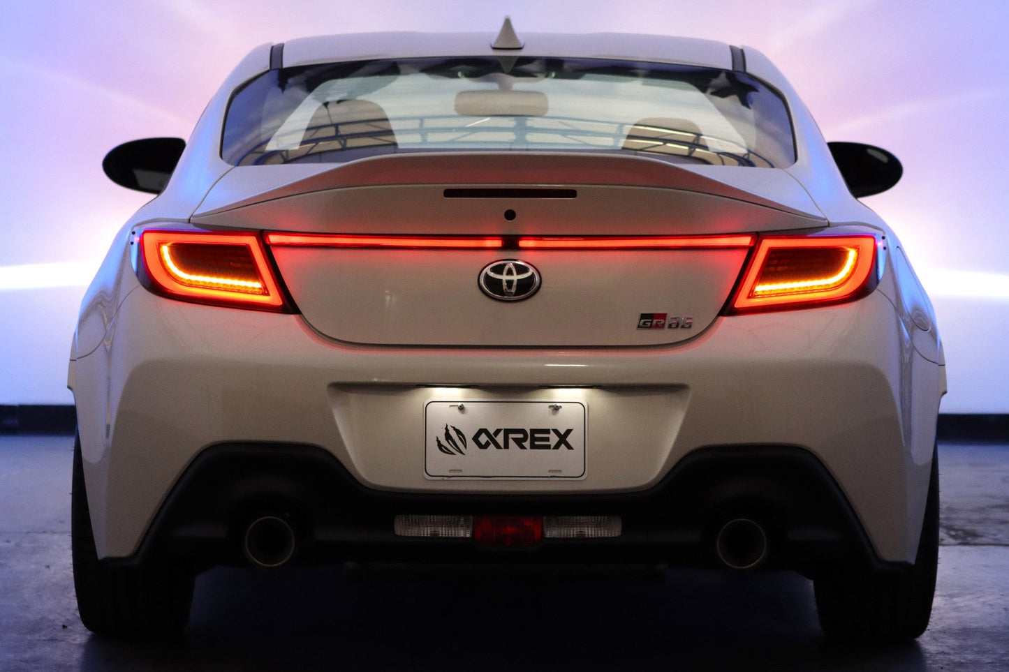 AlphaRex 21-25 Toyota GR86/Subaru BRZ LUXX-Series LED Trunk Light Vivid Red