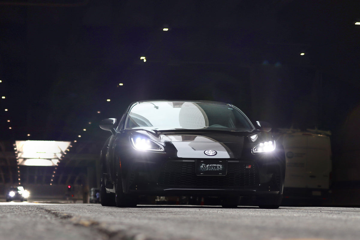 Alpharex NOVA-Series LED Projector Headlights - Black | 2021-2024 Toyota GR86 / Subaru BRZ (880876)