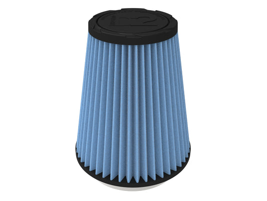 aFe POWER Universal Clamp-On Air Filter w/ D2 Dura-Dry Media - 4in F x 6in B x 4in T x 7in H