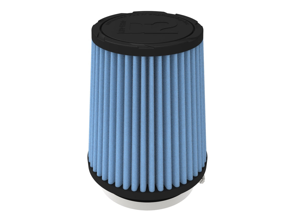 aFe Magnum FORCE Intake Replacement Air Filter w/ D2 Dura-Dry 4in Fx6in Bx4-3/4in Tx7in H (w/ Bumps)