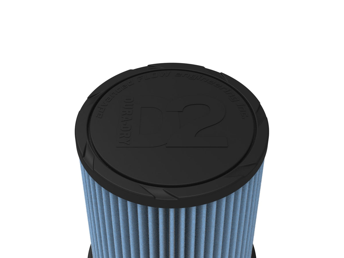 aFe Momentum Intake Replacement Air Filter w/ D2 Dura-Dry Media 4in Fx6in Bx5-1/2in Tx7-1/2in H