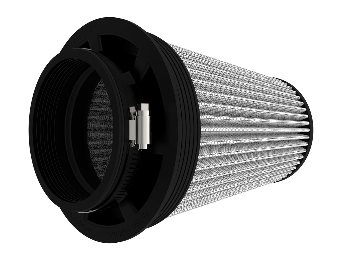 aFe Momentum Intake Replacement Air Filter w/Pro DRY S 4 IN F x 6 IN B x 4-1/2 IN x 8-1/2 IN