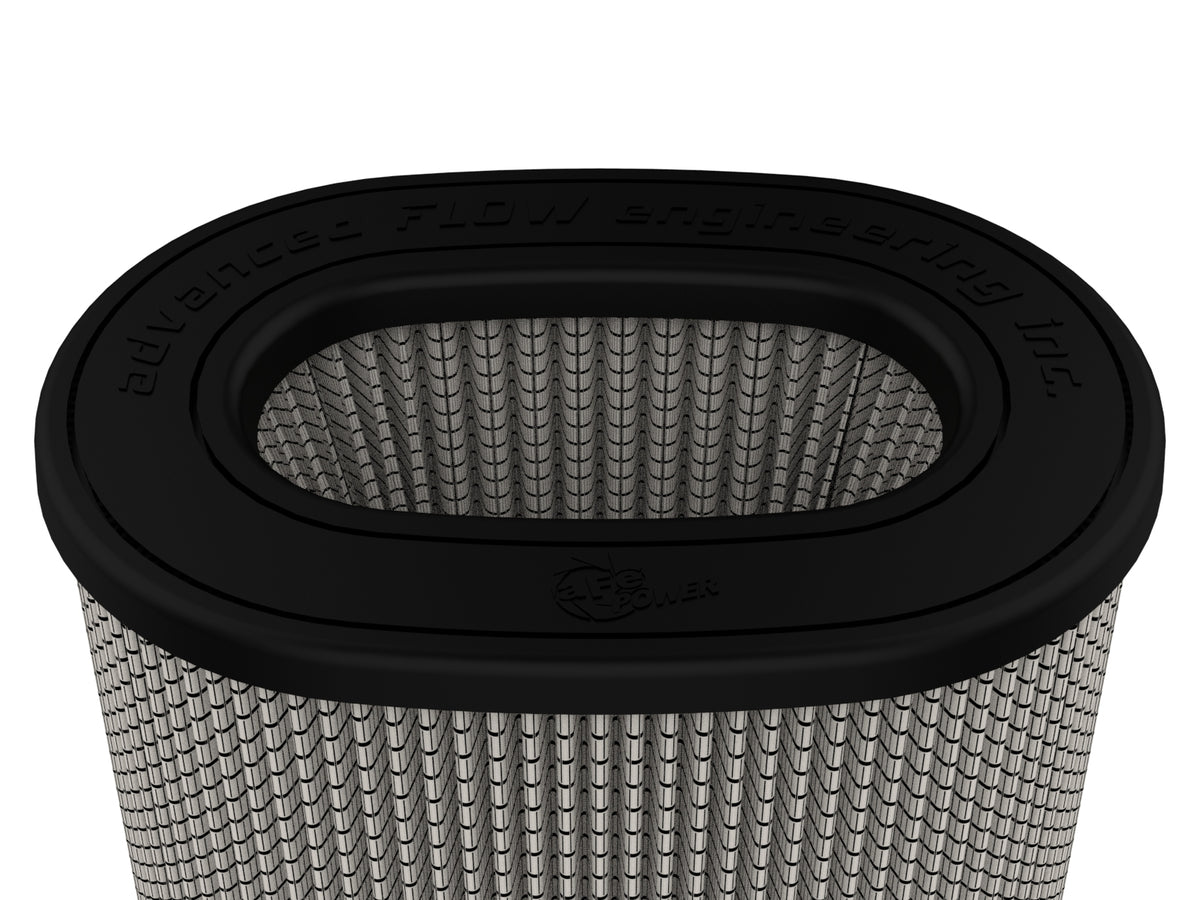 aFe Momentum Intake Rplcmnt Air Filter (6-3/4x4-3/4)IN F x (8-1/4x6-1/4)IN B x (7-1/4x5)IN T x 7IN H