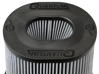 aFe Quantum Pro DRY S Air Filter Inverted Top - 5in Flange x 8in Height - Dry PDS